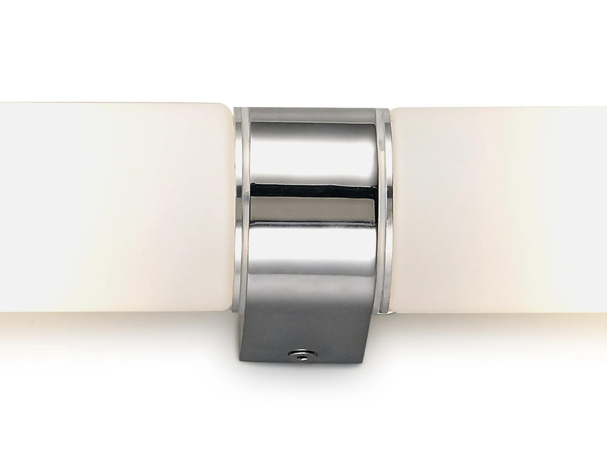 Tasso Glass IP44 2 Light Wall Lamp Polished Chrome D0386  Deco Tasso